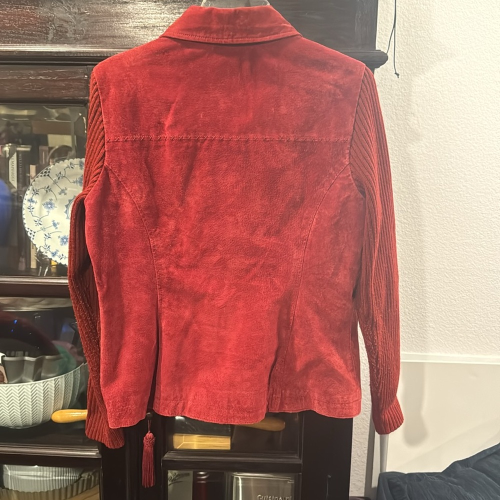 Leather Suede Jacket - image 2